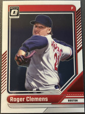2024 Panini Optic Roger Clemens #41 Boston Red Sox Card! D86