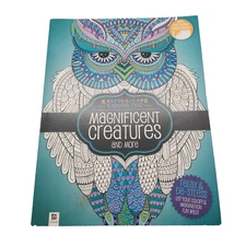 Kaleidoscope Adult Coloring Magnificent Creatures & More By Hinkler Books New