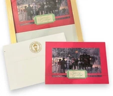 Thomas Kinkade Victorian Christmas Boxed Set Hallmark Greeting Cards 18 Pack