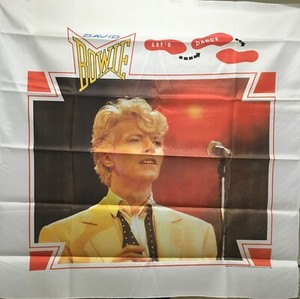 Rare Vintage 1983 David Bowie Let S Dance Silk Wall Tapestry Rock Art Lp Sleeve Ebay