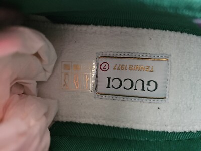 Size 7 - Gucci Tennis 1977 Black Cotton for sale online | eBay