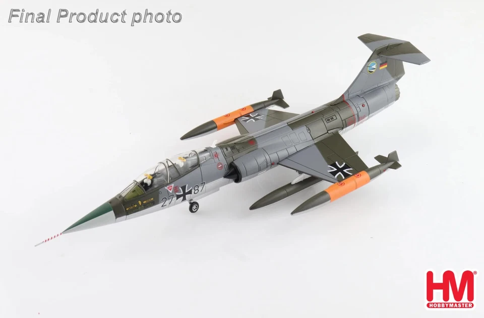 Tf-104G Starfighter 27+87 Jg 74 "Molders" Années 1970 - Hm Ha1077 1/72 - Photo 2/4