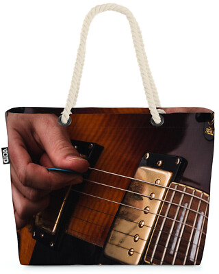Gitarre zupfen Band saite Beach Bag gitarre schnur instrumente fels musik musik