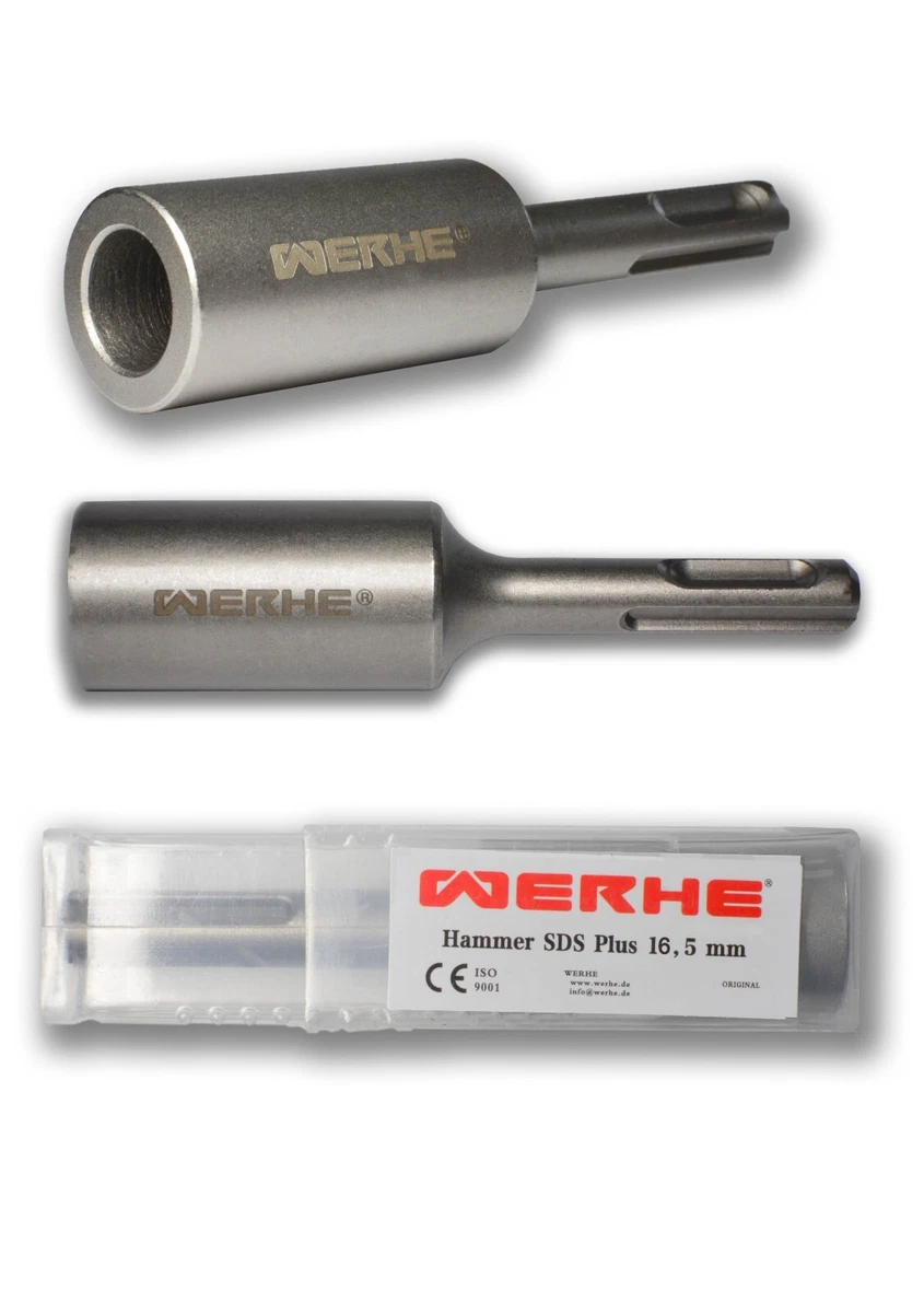 WHOHE 16.5x25x100 Earth Nail Driver JackHammer Posts Driver SDS Plus
