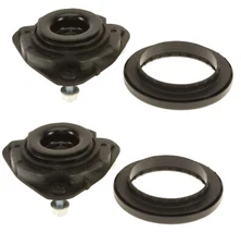2 KYB Front Strut Shock Mounts & Bearings Bushings Mountings Set for Ford Focus