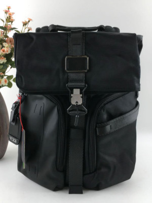 TUMI Alpha Bravo Logistic Backpack 232759D Men's Black NEW