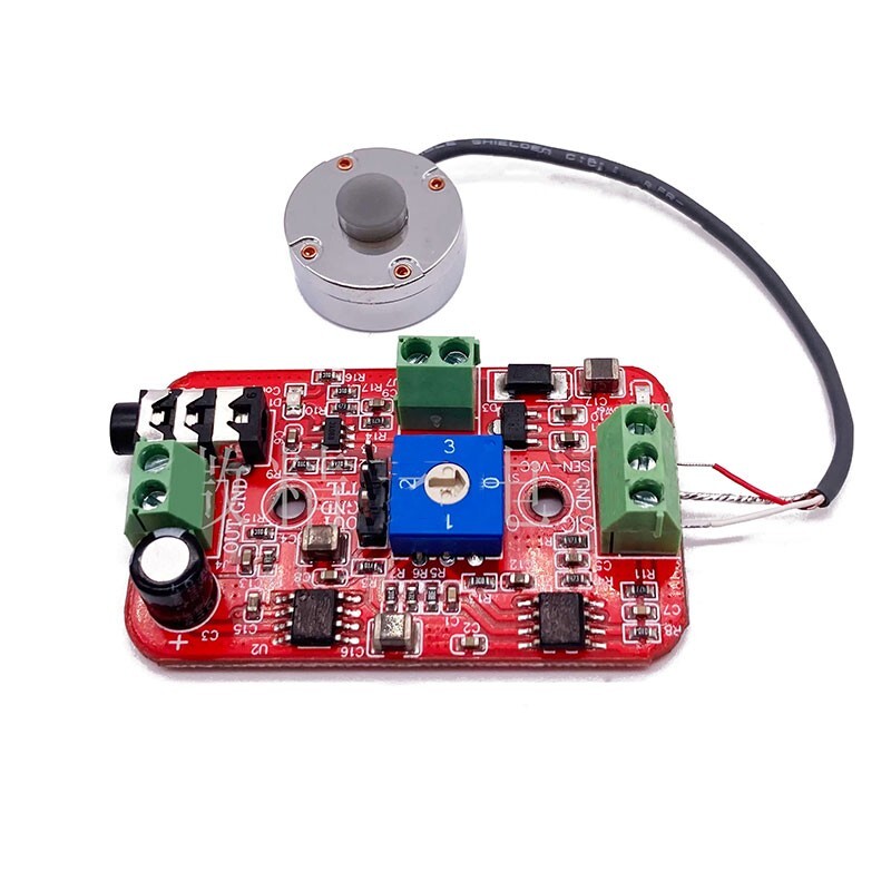 Vibration Sensor PVDF Piezoelectric Film Stethoscope Module +