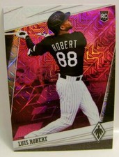 LUIS ROBERT RC PURPLE REFRACTOR #1 /75 PHOENIX PANINI CHRONICLES BASEBALL 2020