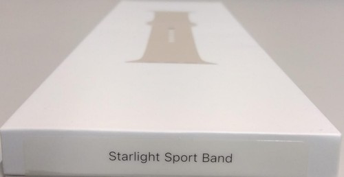 Genuine Apple Watch Sport Band(45mm) Starlight M/L(fits 160–210mm wrists) - Picture 4 of 4