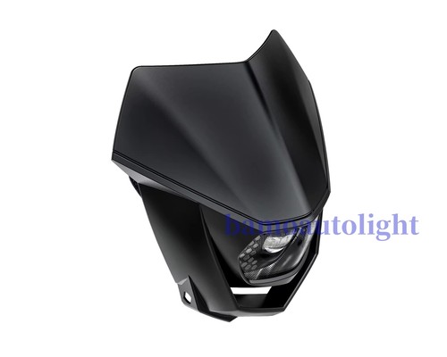 Universal Super Motard/Enduro LED Headlight for Kawasaki Suzuki Yamaha KDX XR CR - Picture 9 of 12
