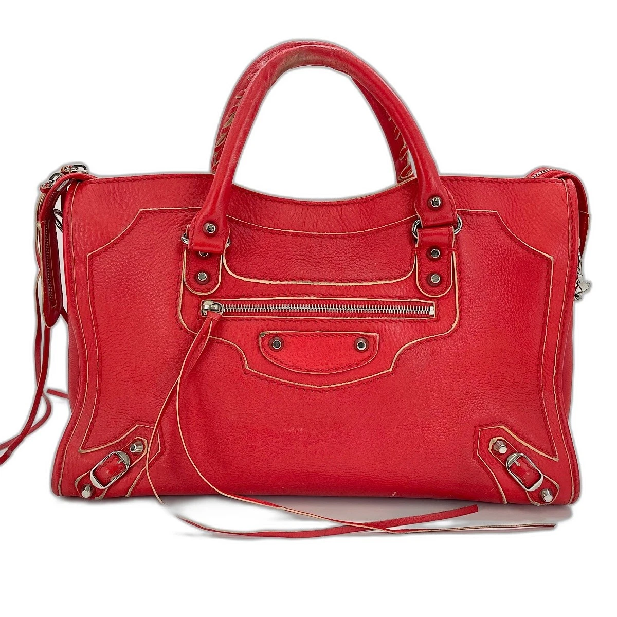 Balenciaga City Red Bags & Handbags for Women for sale | eBay
