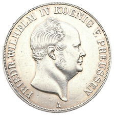 Frederick William IV (1840-186) Double Thaler | Prussia 1855