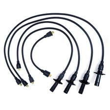 Pertronix Spark Plug Wire Set 704101; Flame-Thrower 7mm Black for 61-79 VW H4