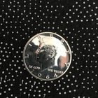 1964 Kennedy 90% Silver Half Dollar "Heavily Accented Hair" Proof Coin