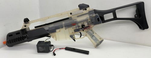 Heckler & Koch HK G36C Airsoft Toy Replica Rifle G 36 C Gun Clear UNTESTED READ
