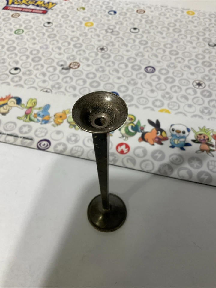 Jarrón CARTIER Bud de 5 1/2" de alto con peso de plata de ley - Auténtico - ¡Envío rápido! Foto 2 de 4