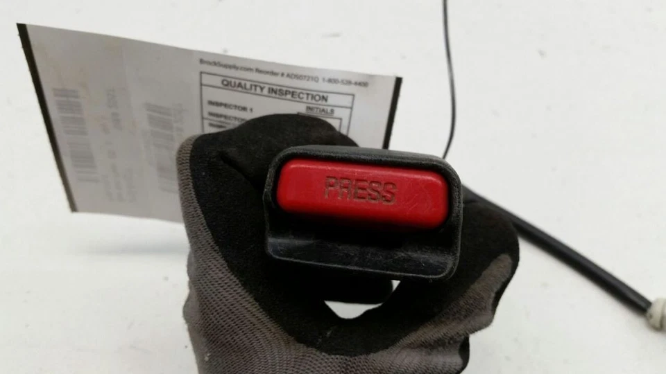 Cinturón de seguridad delantero Mazda 6 cierre hebilla pasajero derecho se adapta 09-13 OEM Foto 3 de 4