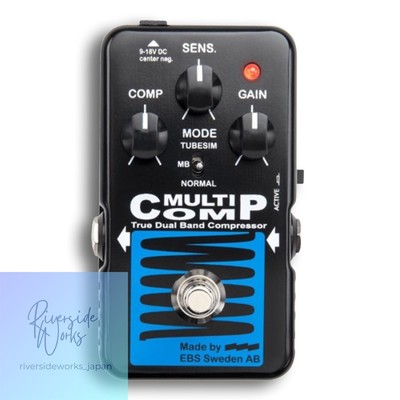 EBS Multicomp Blue Label Bass Compressor Effektpedal