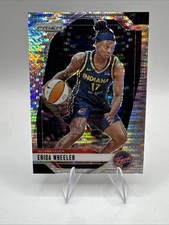 2024 Prizm WNBA Pulsar 61 Erica Wheeler #/499 Indiana Fever basketball card