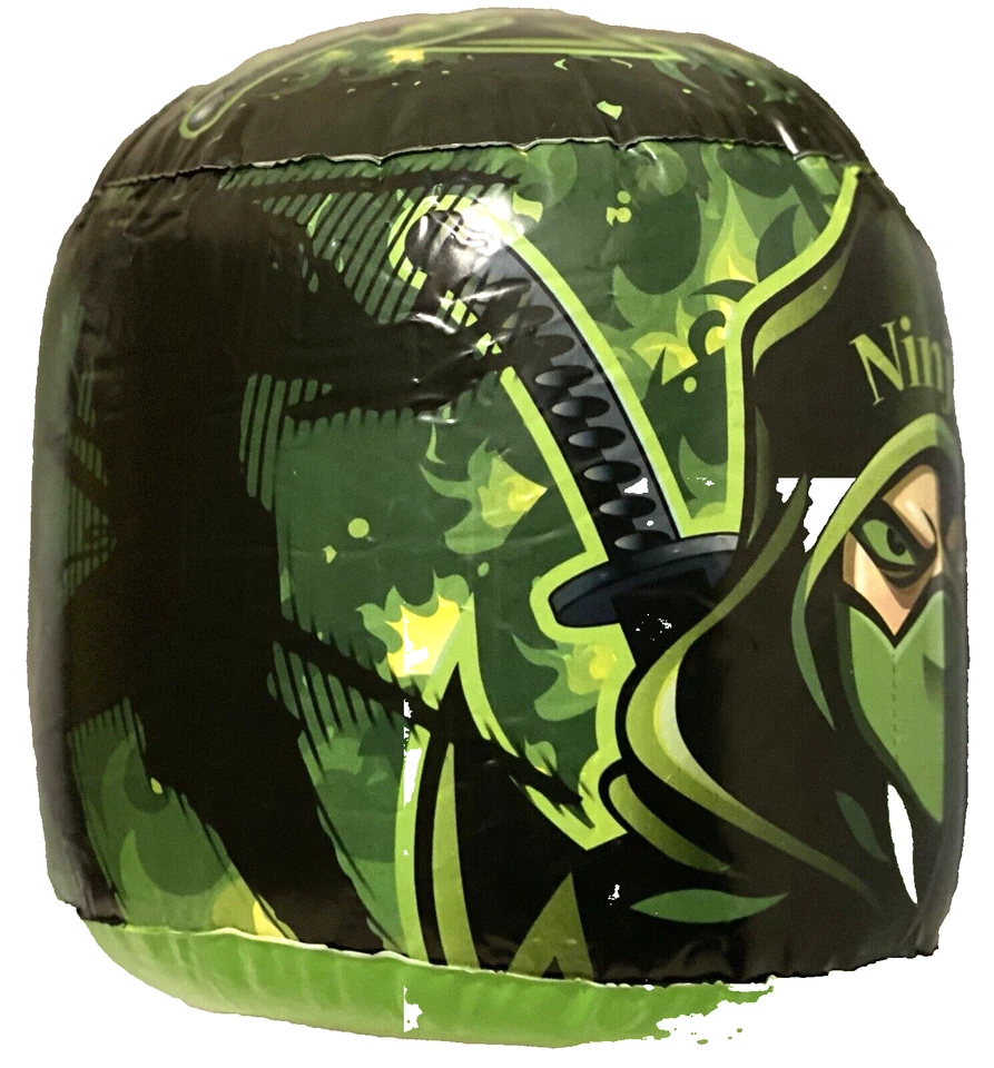 BIGFUN Bop Green Inflatable Ninja Boxing Toy Gloves Kids 8–16 Outdoor Play - Image 4 of 4