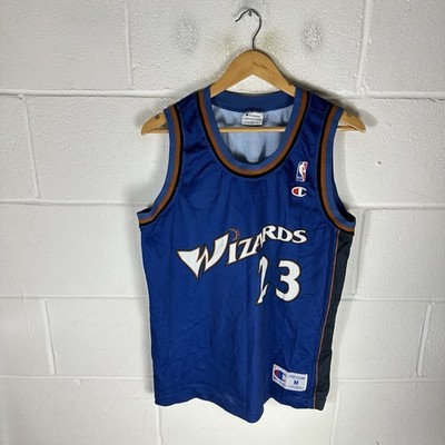 Vintage Washington Wizards Trikot Herren mittelblau Champion #23 Michael Jordan