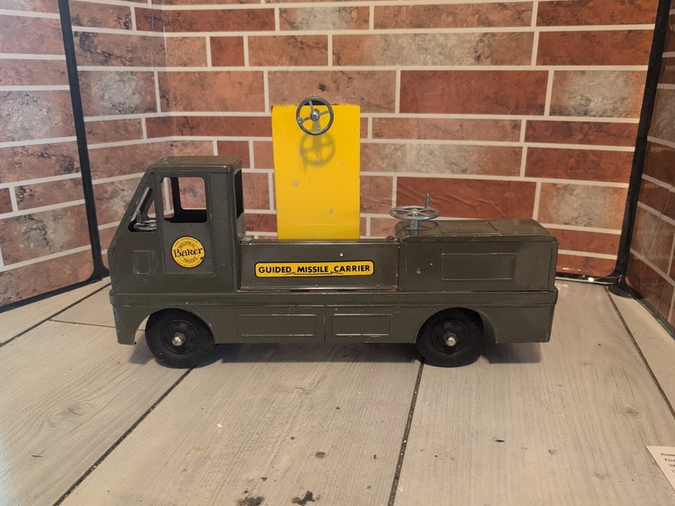Vintage Nylint Traveloader Guided Missile Carrier - Toy Industrial Baker Trucks - Image 3 of 4