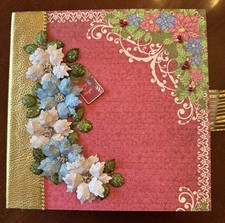 Handmade Album Using Heartfelt Creations Candlelit Christmas Collection