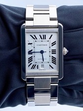 Cartier Tank Solo XL W5200028 Stainless Steel Mens Watch 2
