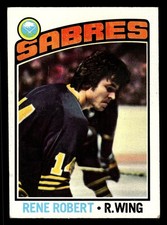 1976-77 Topps Rene Robert #42 - Buffalo Sabres - VG