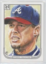 2018 Topps Museum Collection Canvas Collection Chipper Jones #CC-36 HOF jg5