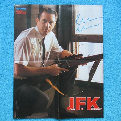 KEVIN COSTNER JFK POSTER BRAVO 4 Seiten NKOTB New Kids on the Block