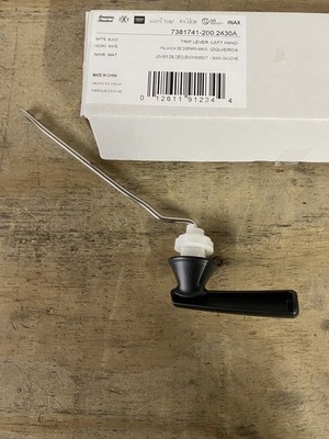 American Standard 7381741-200.2430A Edgemere Side Tank Lever, Matte Black *READ*