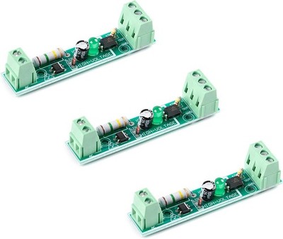 3Pcs 1Channel AC Optocoupler Module 220V Voltage Detect Optocoupler Isolation Mi