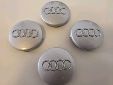4x Original Audi A3 A4 Nabendeckel 4B0601170 Nabenkappen Felgendeckel Wie Neu
