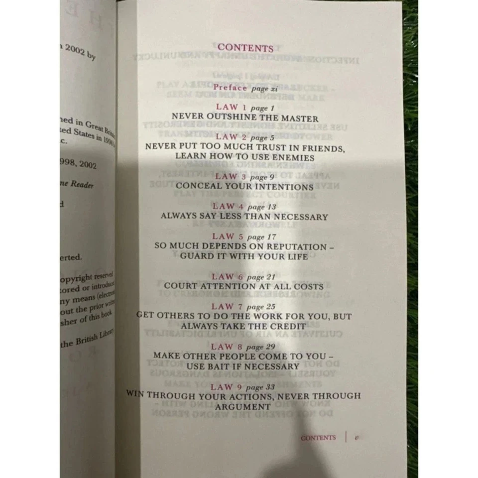 The 48 Laws of Power - Paperback By Greene, Robert - VERY GOOD Foto 2 de 4