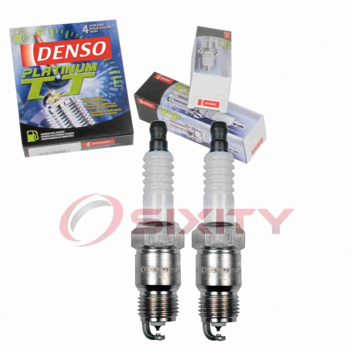 2 pc DENSO 4509 Platinum TT Spark Plugs for PTF16TT ASF52 ASF42P ASF42CF4 kv