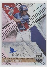 2019 Panini Elite Extra Edition Dominican Prospect League Jeral Perez Auto 0xi8