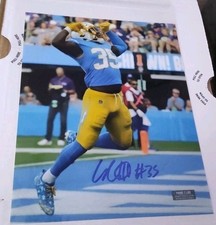 LOS ANGELES CHARGERS LARRY ROUNTREE III #35 SIGNED 8x10 Photo TD Pose COA 