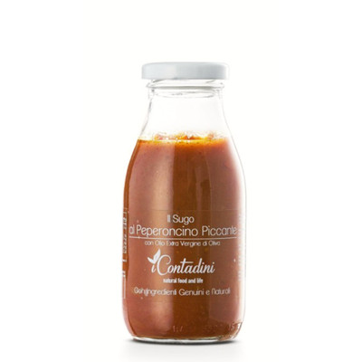 Ready Tomato Sauce with Chili Pepper Italian Spicy Sauce 8.8 oz