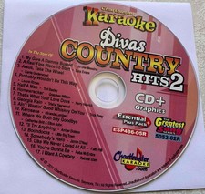 DIVAS COUNTRY KARAOKE CDG CHARTBUSTER 5053-02 LITTLE BIG TOWN,TRICK PONY CD G 
