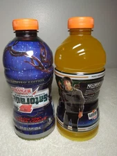 2 Gatorade Upside Down Citrus Cooler28 oz Bottle Stranger Things Mike Wheeler