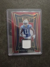 2020 PANINI SELECT MICHAEL PITTMAM JR RED PRIZM RELIC RC INDIANAPOLIS COLTS