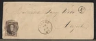 BELGIUM TIELT TO AELTRE KING LEOPOLD I ON COVER 1863