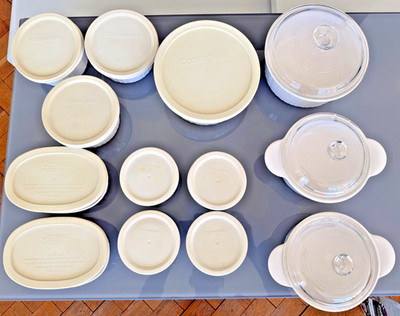 Corning Ware French White 26 Teile Ofen- & Auflaufformen