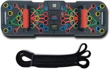 Zainish 41-in-1 Push-Up Board System, Colour Coded Push Up Rack Board, Fitness