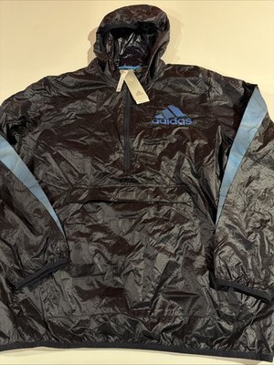 Adidas Season Woven Windbreaker Jacket Running HD4335 Sz L Men s Black NWT