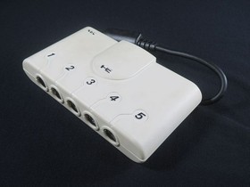 multitap pc engine multi tap NEC controller Japan White Pi-Pd003 authentic jp