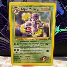 Pokémon TCG Koga's Weezing Gym Challenge 50/132 Uncommon 1st Ed Regular EN on eBay