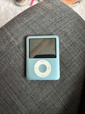 iPod Nano 3rd Gen A1236 , 8gb, Blue. Tested Working.