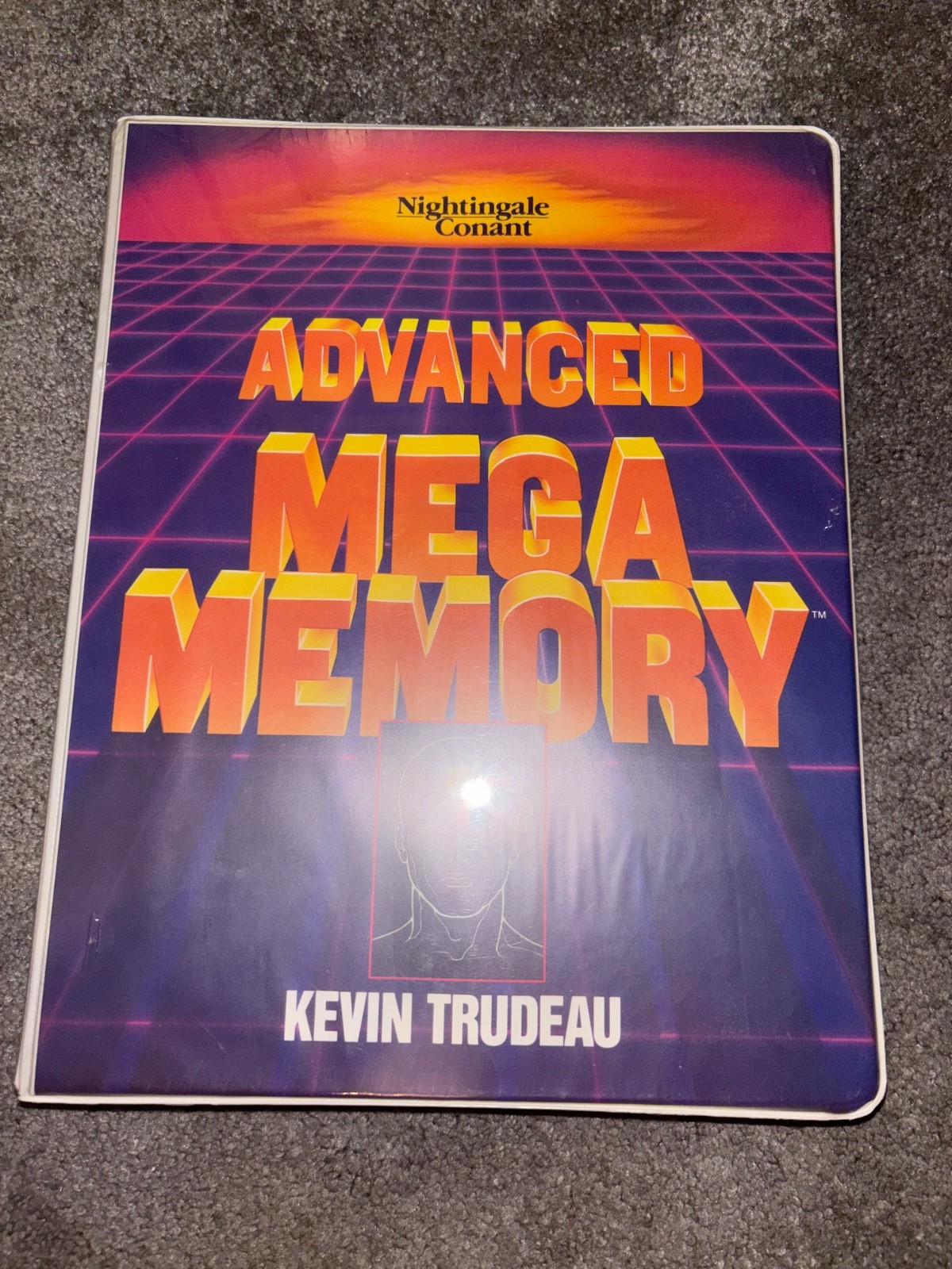 Kevin Trudeau Advanced Mega Memory Set Audio Cassette VHS Book Unopened Vintage